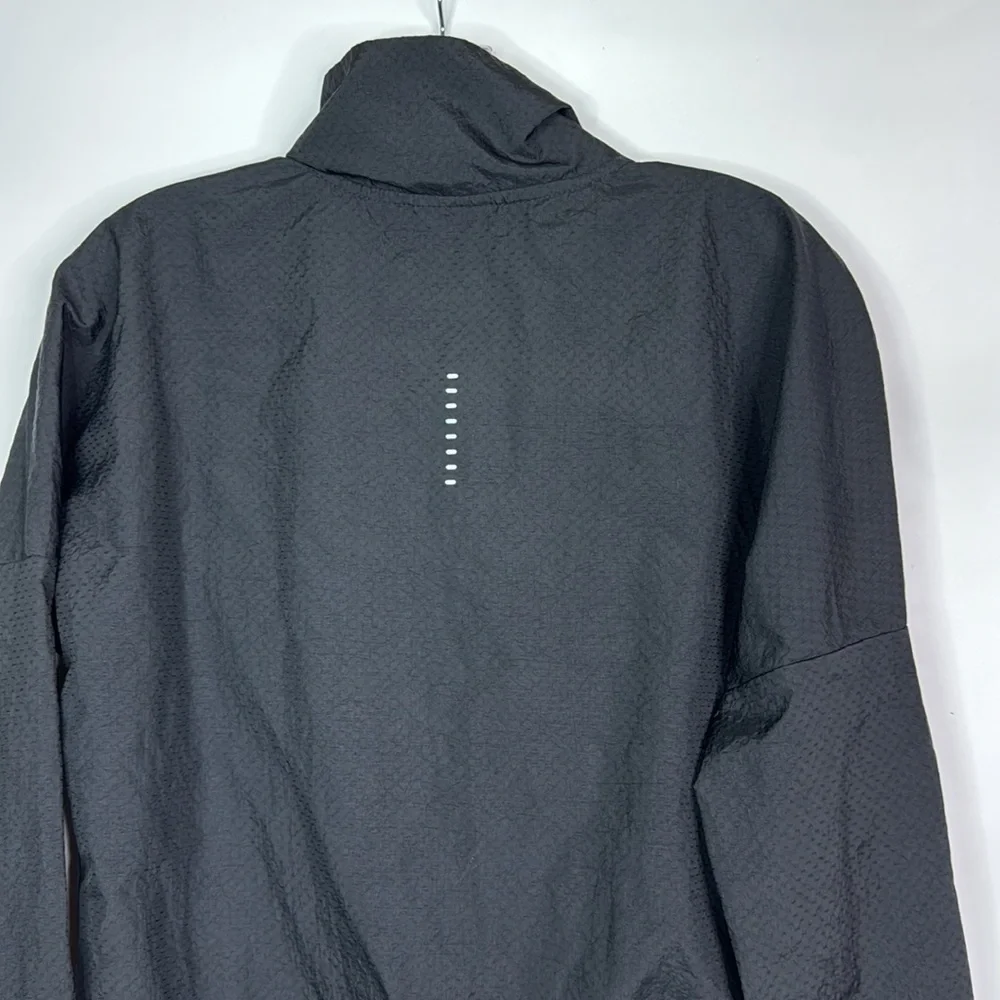 Nike Epic Training Track Pullover Black Running Jacket Size XS